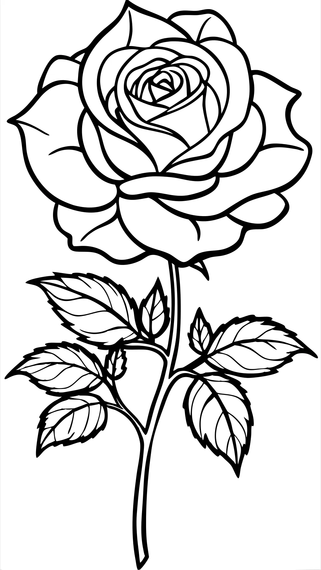 coloriages gratuits de roses